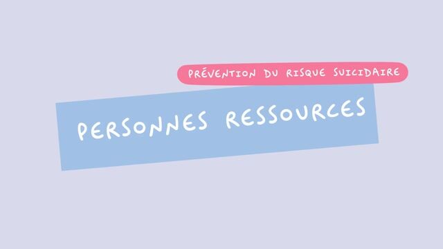 Personnes ressources